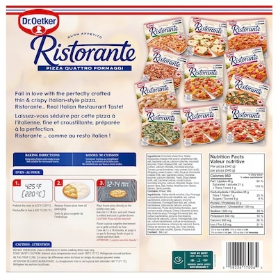 Ristorante Pizza aux 4 fromages
