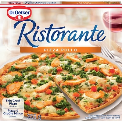 Dr. Oetker Ristorante Pizza au poulet 355 g, 1,97 $/100g