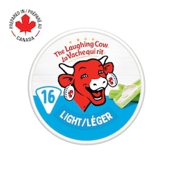 The Laughing Cow Light Spreadable Cheese 16P 267 g, $2.99/100g