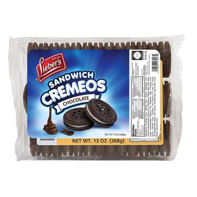 Liebers Chocolate Creme Cookies 368 g, $2.17/100g