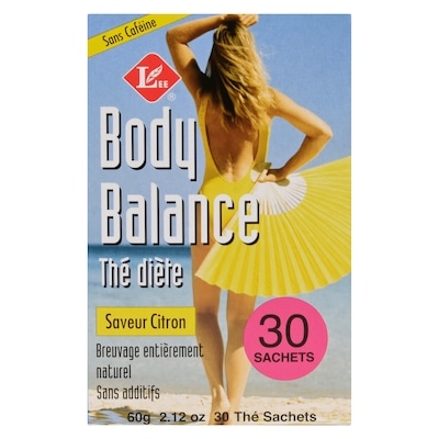 Uncle Lee’s Tea Tisane Body Balance Dieter à saveur de citron 30 ea, 0,30 $/1ch