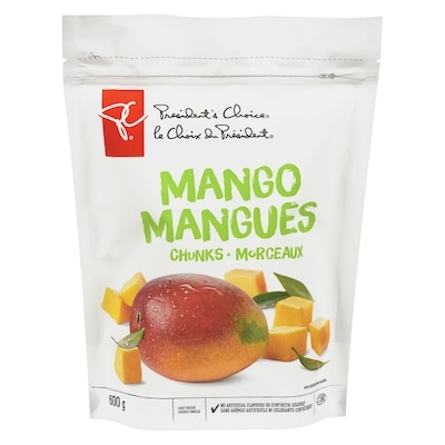 President's Choice Mango Chunks  600 g, $0.67/100g