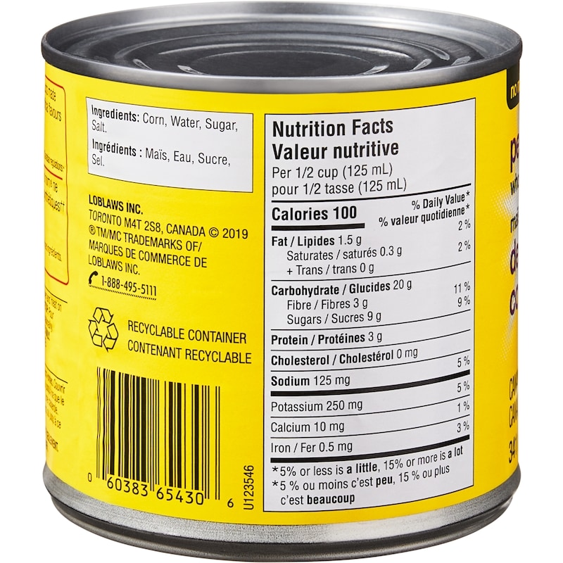 Peaches and Cream Whole Kernel Corn