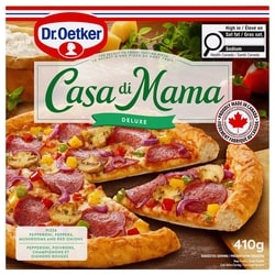 Dr. Oetker Casa Di Mama Pizza deluxe 410 g, 0,98 $/100g
