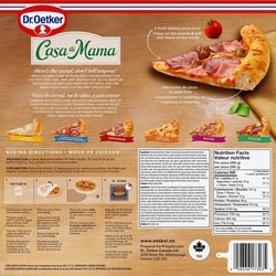 Dr Oetker Casa di Mama Three Meat Pizza - 395 g | Dominion Stores