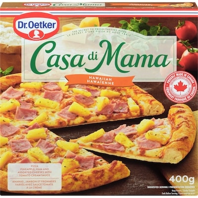 Dr. Oetker Casa Di Mama pizza hawaïenne 400 g, 1,75 $/100g