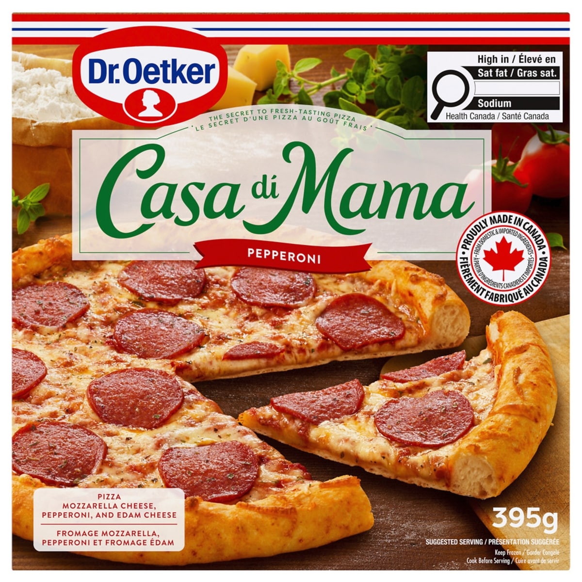 Dr. Oetker Casa Di Mama Pizza, Pepperoni