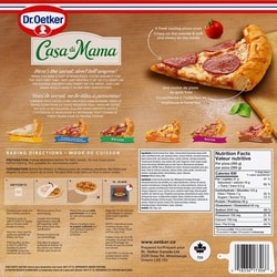 Dr Oetker Casa di Mama Pepperoni Pizza - 395 g | Dominion Stores