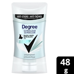 Degree UltraClear Antiperspirant Pure Rain 48 g, $10.40/100g