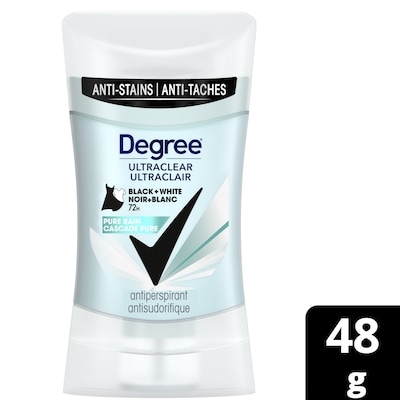 Degree UltraClear Antisudorifique Cascade Pure 48 g, 11,44 $/100g