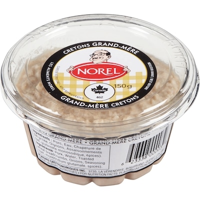 Norel Grand-Mère Cretons  150 g, $3.00/100g