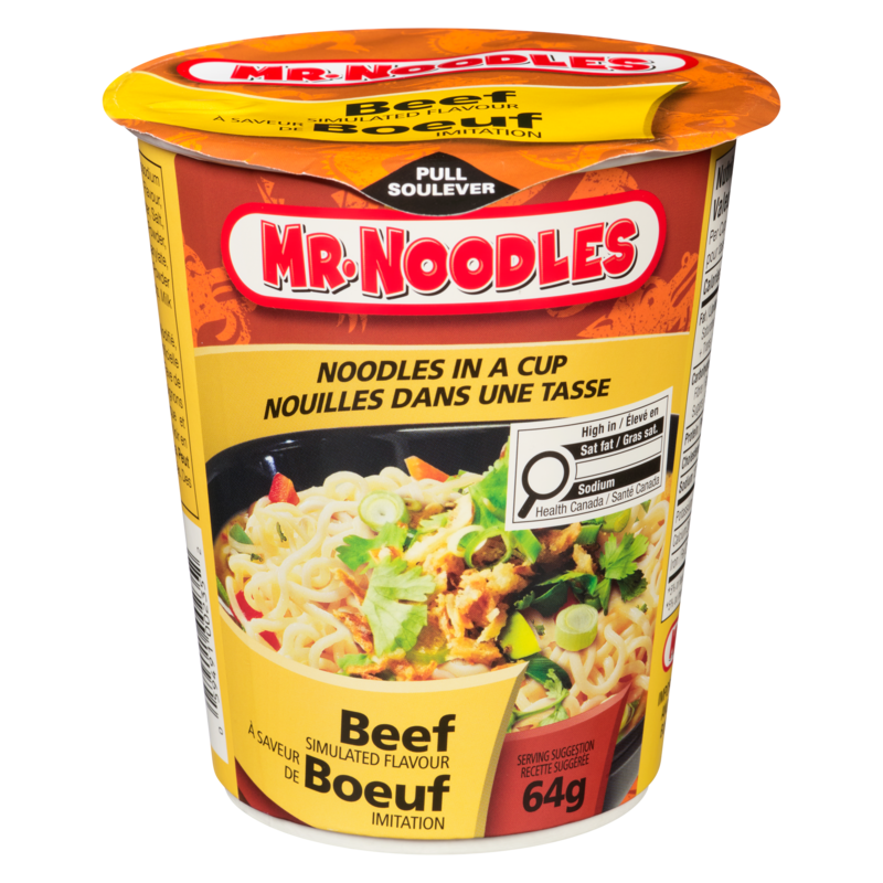 Noodles in a Cup, Beef