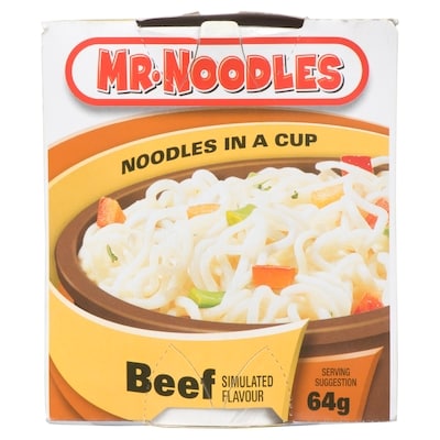 Noodles in a Cup, Beef
