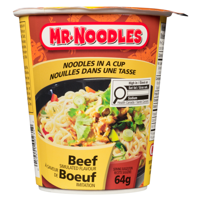 Noodles in a Cup, Beef