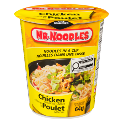 Mr Noodles Noodles in a Cup, Chicken 64 g, $2.95/100g