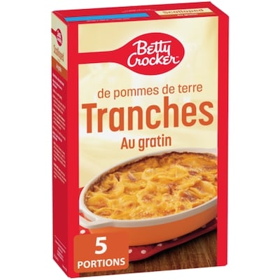 Betty Crocker Pommes de terre gratinées , au fromage 141 g, 2,69 $/100g