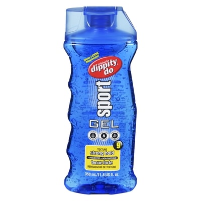 Dippity-Do Sport Gel, Strong Hold, Unscented 350 ml, $0.85/100ml