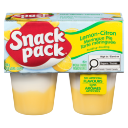 Snackpack Bakery Shop Snack Pack, Dessert Flavours, Lemon Meringue Pie 4x99.0 g, $0.51/100g