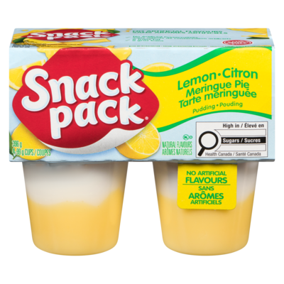 Snackpack Pouding à la tarte au citron et à la meringue 4x99.0 g, 0,63 $/100g
