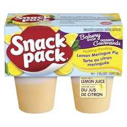 Snackpack Pouding à la tarte au citron et à la meringue 4x99.0 g, 0,83 $/100g