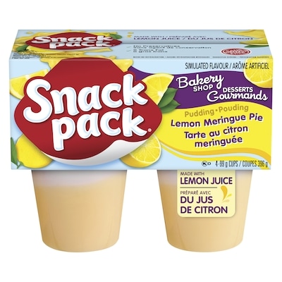 Snackpack Pouding à la tarte au citron et à la meringue 4x99.0 g, 0,83 $/100g