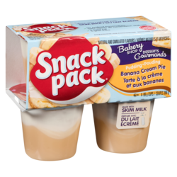 Snackpack Bakery Shop Snack Pack, Dessert Flavours, Banana Cream