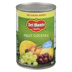 Del Monte Fruit Cocktail, Water Packed No Sugar Added 398 ml, $0.69/100ml