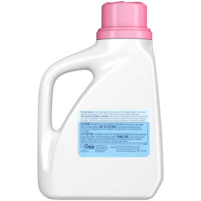 Baby Soft 4 en 1 hypoallergénique détergent à lessive lessive liquide concentrée, 36 brassées