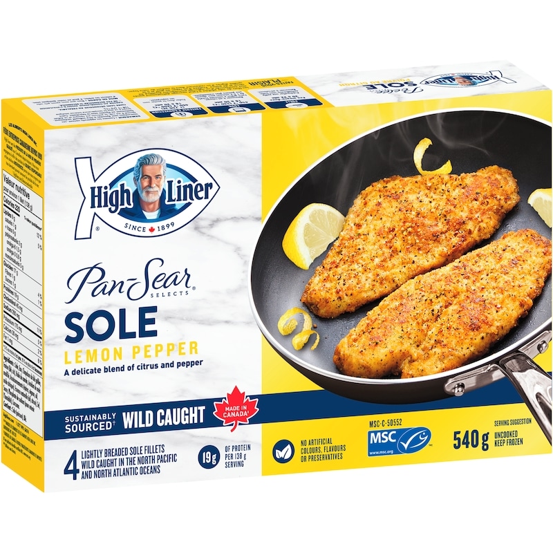 Pan Sear Selects Lemon Pepper Sole