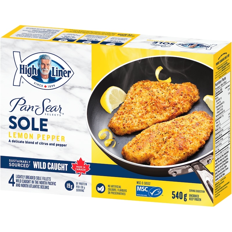 Pan Sear Selects Lemon Pepper Sole