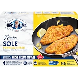 High Liner Poêlée Selecte Sole Au Poivre Et Au Citron 540 g, 1,85 $/100g