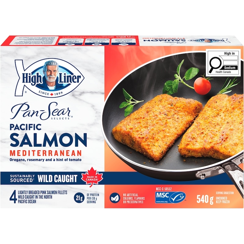Pan Sear Selects Mediterranean Salmon