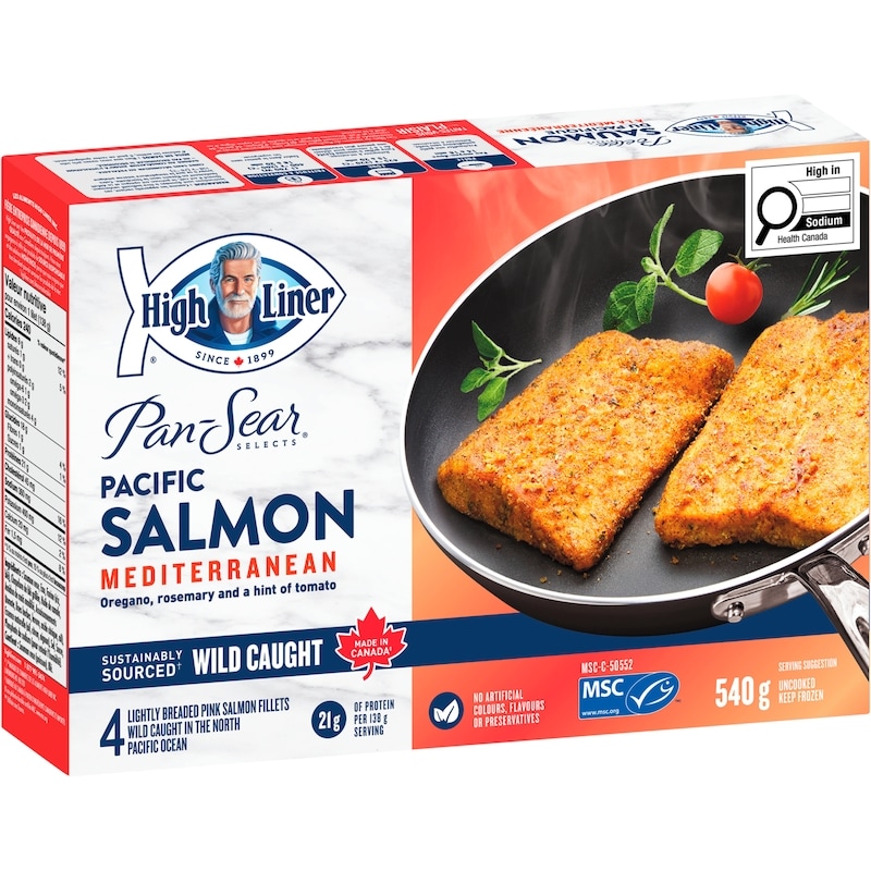 Pan Sear Selects Mediterranean Salmon