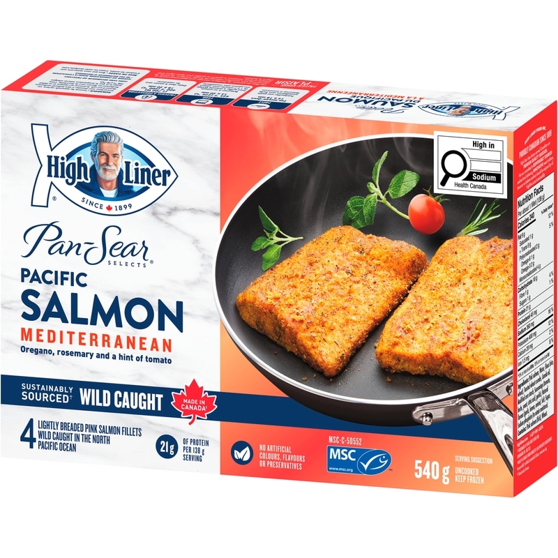 Pan Sear Selects Mediterranean Salmon