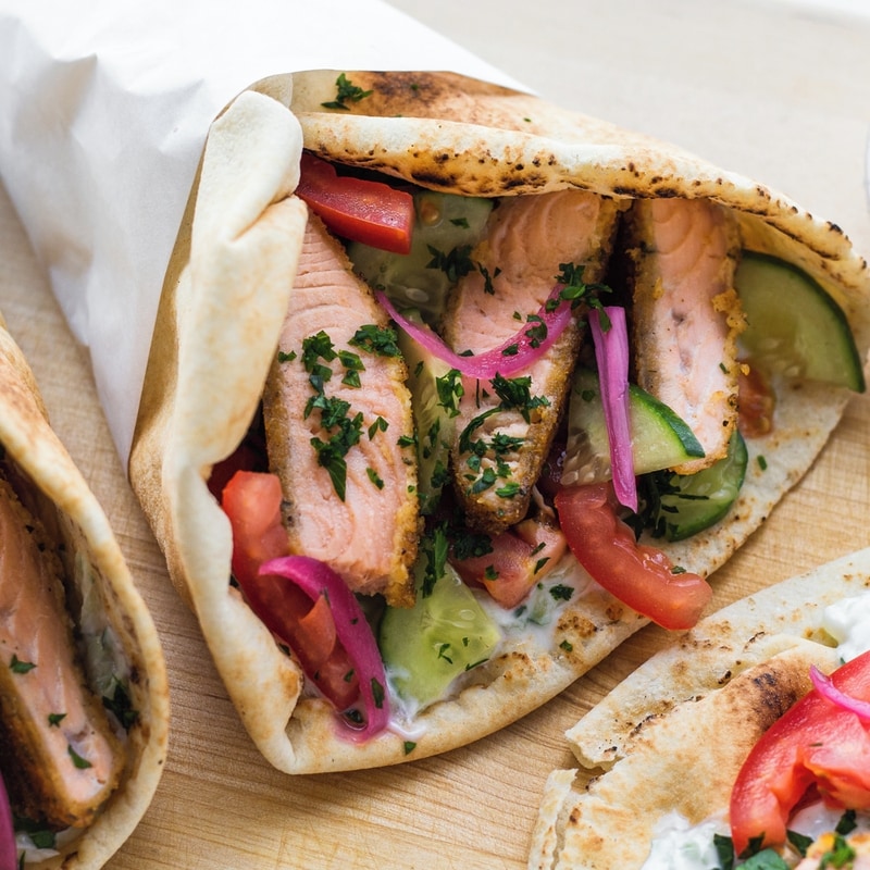 Pan Sear Selects Mediterranean Salmon