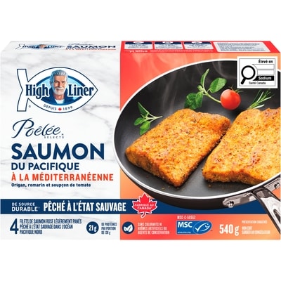 High Liner Poêlée Selecte Saumon Sauvage Du Pacifique À La Méditerranéenne 540 g, 1,85 $/100g