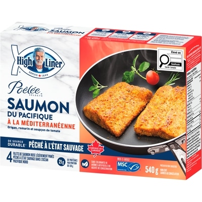 Poêlée Selecte Saumon Sauvage Du Pacifique À La Méditerranéenne