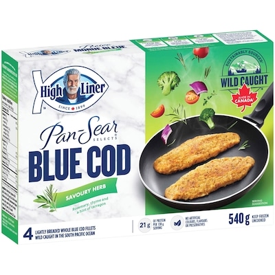 Pan Sear Selects Savoury Herb Cod