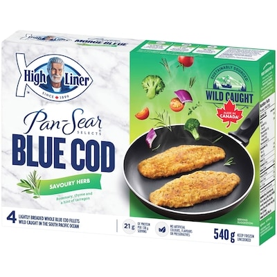 Pan Sear Selects Savoury Herb Cod