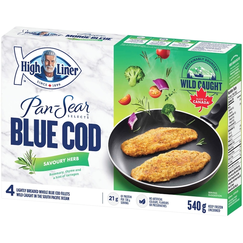 Pan Sear Selects Savoury Herb Cod