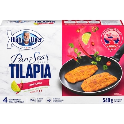 High Liner Pan Sear Selects Lime Chili Tilapia 540 g, $3.33/100g