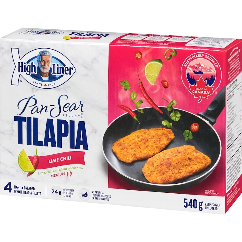 Pan Sear Selects Lime Chili Tilapia