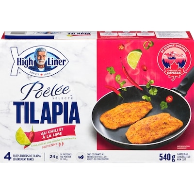 High Liner Poêlée Selecte Tilapia À La Lime Et Au Chili 540 g, 3,70 $/100g