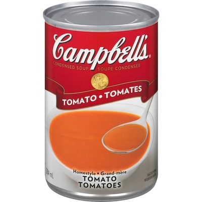 Campbell's Condensed Homestyle Tomato Soup 284 ml, $0.88/100ml