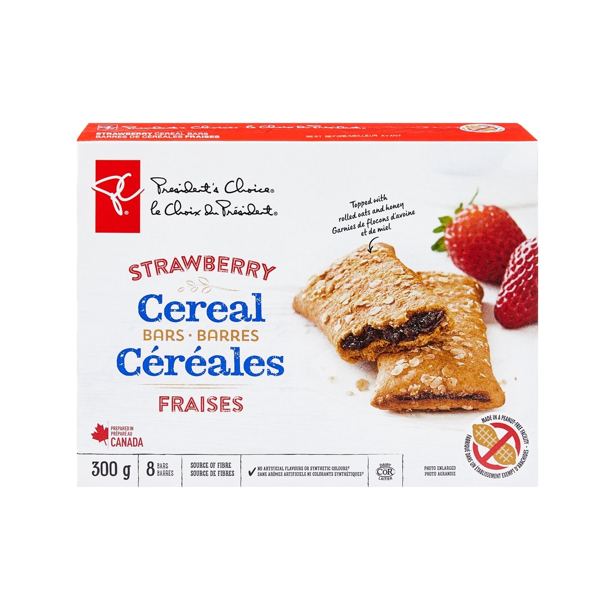 President's Choice Strawberry Cereal Bars