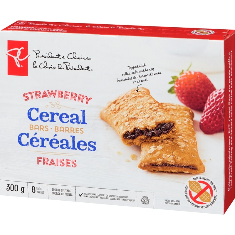 Strawberry Cereal Bars