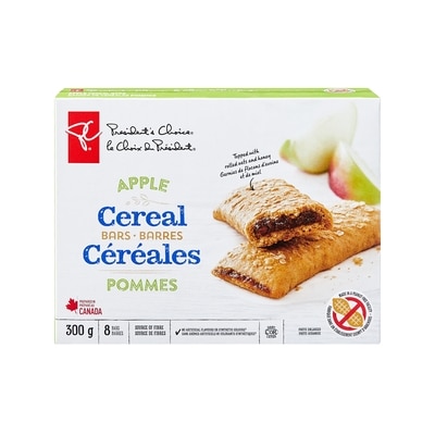 President's Choice Apple Cereal Bars 300 g, $1.33/100g