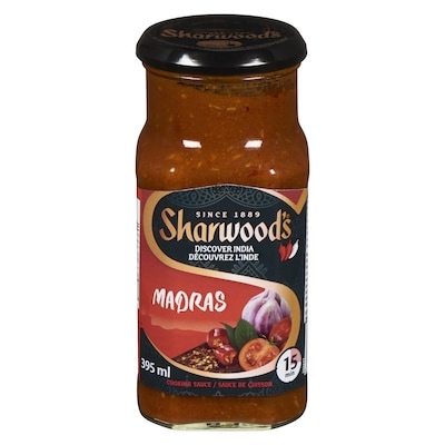 Sharwood Cooking Sauce Madras 395 ml, $1.09/100ml
