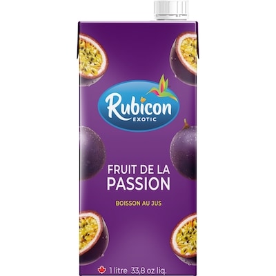 Rubicon Jus de fruits passion 1 l, 0,25 $/100ml