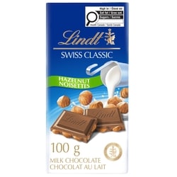 SWISS CLASSIC Hazelnut Milk Chocolate Bar